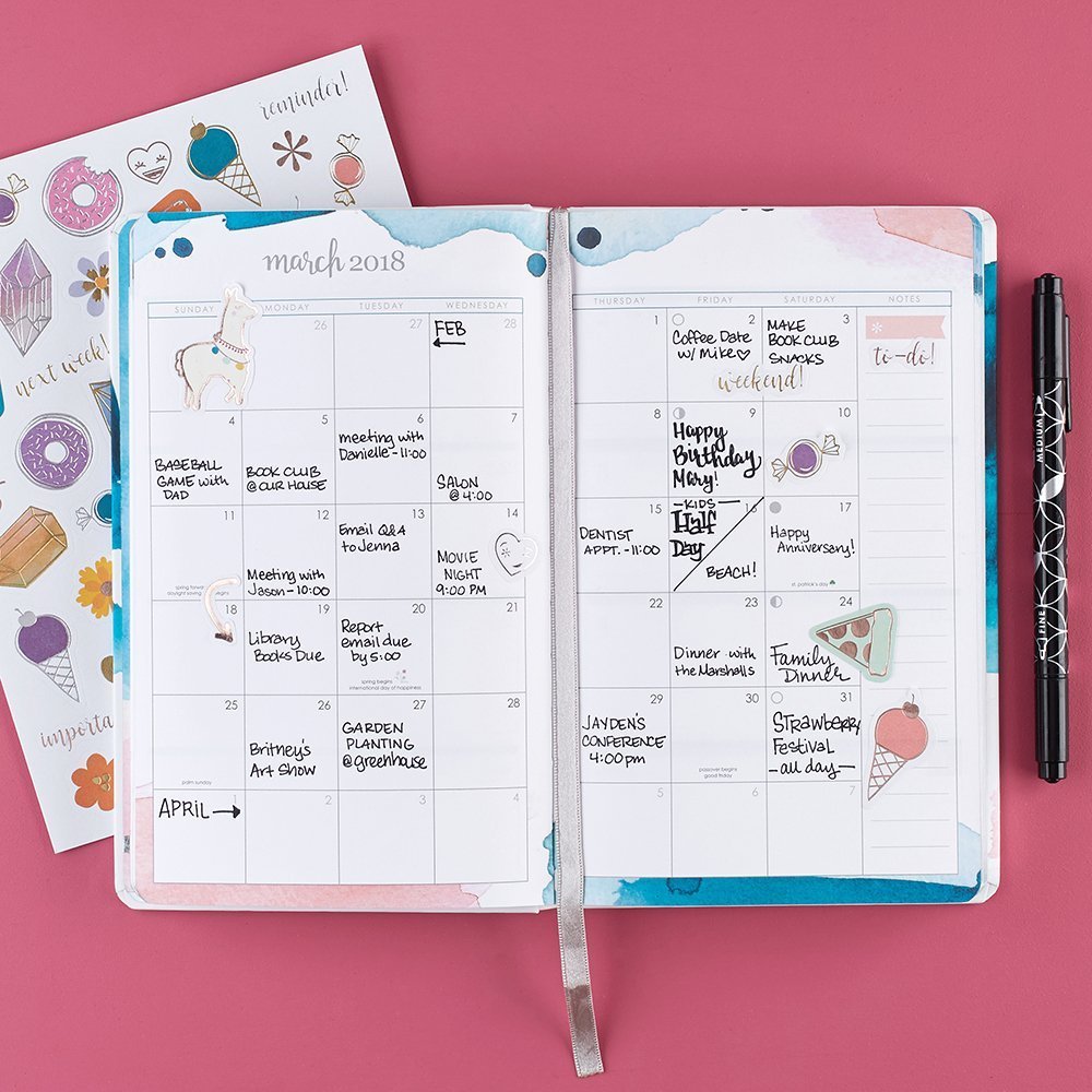 Erin Condren Designer Sticker Pack - Motivation & Celebration Sticker Pack Trio Includes 3 Sticker Sheets, 100+ Stickers - Image 6